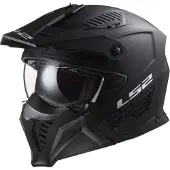 LS2 Of606 Drifter Convertible Helmet Noir S