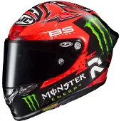 HJC RPHA 1 Fabio Quartararo Replica Rouge Noir Casque Intégral Taille 2XL