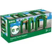 BRIO Piliers du pont World - Vert 33253 - - UneTaille - Voie ferrée