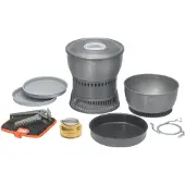 Esbit - Set cuisson anodise avec rechaud alcool CS2350WN - Unisex