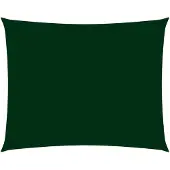 vidaXL Voile de parasol tissu oxford rectangulaire 2,5x3 m vert foncé