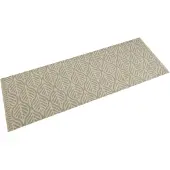 vidaXL Tapis de cuisine lavable impression feuilles 60x180 cm velours