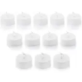 Northix Ensemble de Bougies - InnovaGoods - Romandle - 12 Unités - LED - Éco-responsable