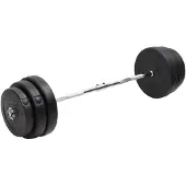 vidaXL Barre de curling avec poids 90 kg