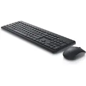Dell Clavier KM3322W Souris incluse RF sans fil US International Noir
