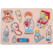 Goki Puzzle en bois La Doctor,