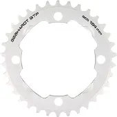 Gebhardt GTP -Plateau de chaîne uni gris 36T 4G Shimano 104 mm