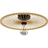 Eglo Plafonnier en bois Leominster