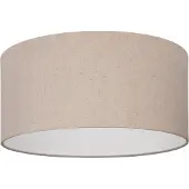 Eglo Plafonnier ''Feniglia'', E27, acier, textile/lin, naturel