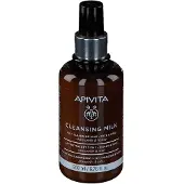 Apivita Cleansing Milk Face & Eyes lait nettoyant 3 en 1 visage et yeux 200 ml