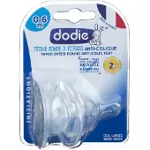 Dodie Initiation+ Tétine Débit 2 2 pc(s) Tétine(S)