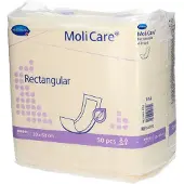 Molicare Rectangular 4 20 x 60 cm 50 pc(s) Serviette hygienique