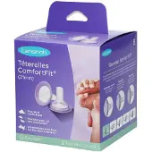 Lansinoh Téterelles ComfortFit 21 mm 2 pc(s) Compresses