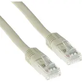 ACT Ivory 2 mètres de câble patch U/UTP CAT6 avec connecteurs RJ45