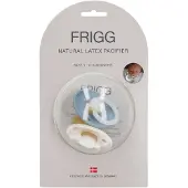 Frigg Rope Night Size 1:0-6 months tétine Stone Blue Night/Cream Night 2 pcs