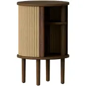 UMAGE Audacious Table d'appoint Dark Oak | Sugar Brown