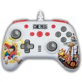 Konix Manette filaire blanche Switch ¿ One Piece