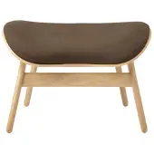 UMAGE A Conversation Pouf Ottoman Oak | Mocca