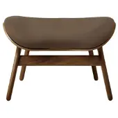 UMAGE A Conversation Pouf Ottoman Dark Oak | Mocca