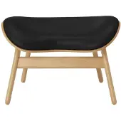 UMAGE A Conversation Piece Pouf Oak | Black