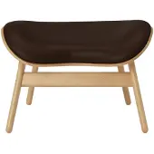 UMAGE A Conversation Pouf Ottoman Oak | Brown