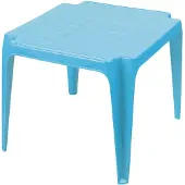 Pflanzen-Kölle Table pour enfants / table de jardin empilable plastique Tavolo bleu