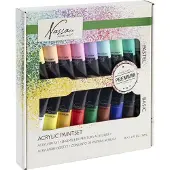 Nassau Peinture acrylique 18-set Bright &amp; Pastel