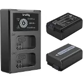 SmallRig Kit de batterie et de chargeur pour caméra NP-FW50 3818