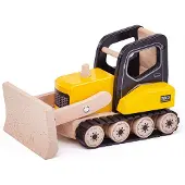 Tidlo Bulldozer en bois