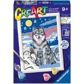 Ravensburger CreArt Famille de loups