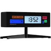 Newgate Réveil Supergenius LCD noir