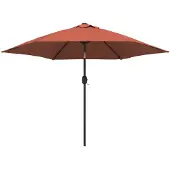 vidaXL Parasol avec mât métallique 300 cm Terracota