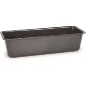 Patisse Boîte à biscuits émaillée 25 cm anthracite, Moule à gâteau, Noir, Gris