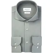 Profuomo Chemise 'Japanese Knitted' vert