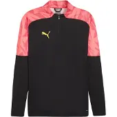 Puma T-Shirt fonctionnel 'IndividualFinal' jaune / corail / saumon / noir