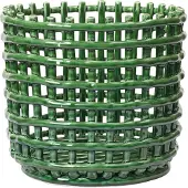 Ferm Living Panier en Céramique Large | Green