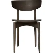 Ferm Living Herman Chaise de salle à manger Dark Stained Beech