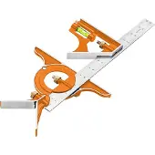 GRUPA TOPEX Équerre multifonctionnelle 30 cm