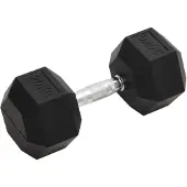 vidaXL Haltère court 20 kg en fonte