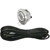 Livolo LED | Argent | Deluxe 3 | Veranda Spot | Round | Dimmable | Étanche