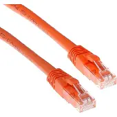 ACT IS1503, 3 m, Cat6, RJ-45, RJ-45, Orange