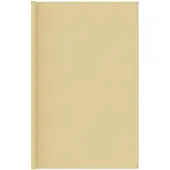vidaXL Tapis de tente 300x600 cm Beige
