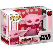 Funko POP! Figurine Pop Star Wars Valentines Edition Grogu with cookies
