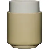 Hubsch Pots de fleurs/vases Deux Pots vert clair/sable