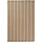 Ferm Living Tapis Calm Kilim Large Dark Sand