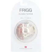 Frigg Butterfly Size 2:6-18 months tétine Cream/Blush 2 pcs