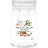Yankee candle Coconut Beach bougie parfumée Signature 567 g