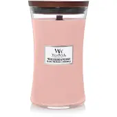 Woodwick Pressed Blooms & Patchouli bougie parfumée avec mèche en bois 609.5 g