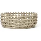 Ferm Living Panier en Céramique Centrepiece | Cashmere