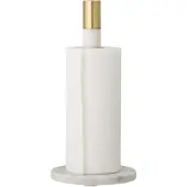 Bloomingville Emira Porte-rouleau De Cuisine | Blanc | Marbre | 82050487